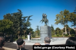 ერეკლე მეორის ძეგლის გახსნა