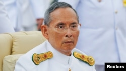 Thailand's King Bhumibol Adulyadej in 2012 (file photo)
