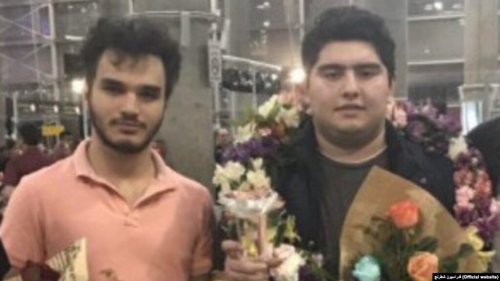 Parham Maghsoodloo and Amin Amin Tabatabaei, two Iranian chase players. FILE PHOTO