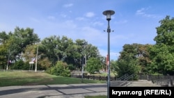 В Симферополе по всему городу установлены системы видеонаблюдения. Сентябрь 2026 год.