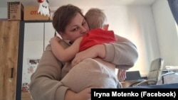 Ірина з сином