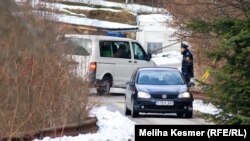 Policija u Tarčinu nakon ubistva policajaca 9. novembra 2019.