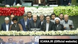 The oath ceremony of the Presidium of Iran's 11th Parliament on Thursday, May 28, 2020.