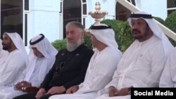 Депутат Госдумы от Чечни Адам Делимханов во время визита в ОАЭ