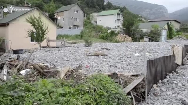 «Апокалипсис случился»? Жители Васильевки о последствиях потопа в Ялте (видео)