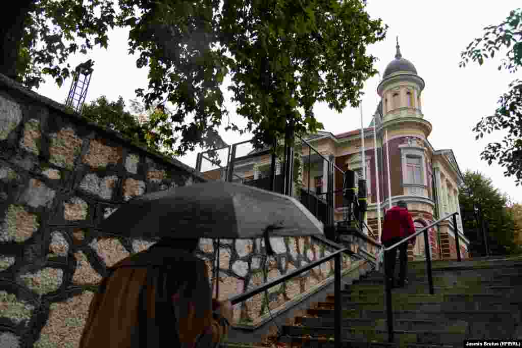 Building of a newly renovated and restored Olympic Museum in Sarajevo, Bosnia and Herzegovina 