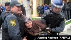 Bakıda polis aksiyanı dağıdır, 2011