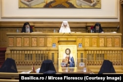 Patriarhul Bisericii Ortodoxe Române, Prea Fericitul Părinte Daniel, la ședința Sfâtului Sinod de pe 25 octombrie 2024.