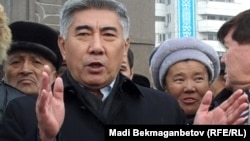 Жармахан Тұяқбай, ЖСДП партиясының төрағасы. Алматы, 17 желтоқсан 2010 жыл