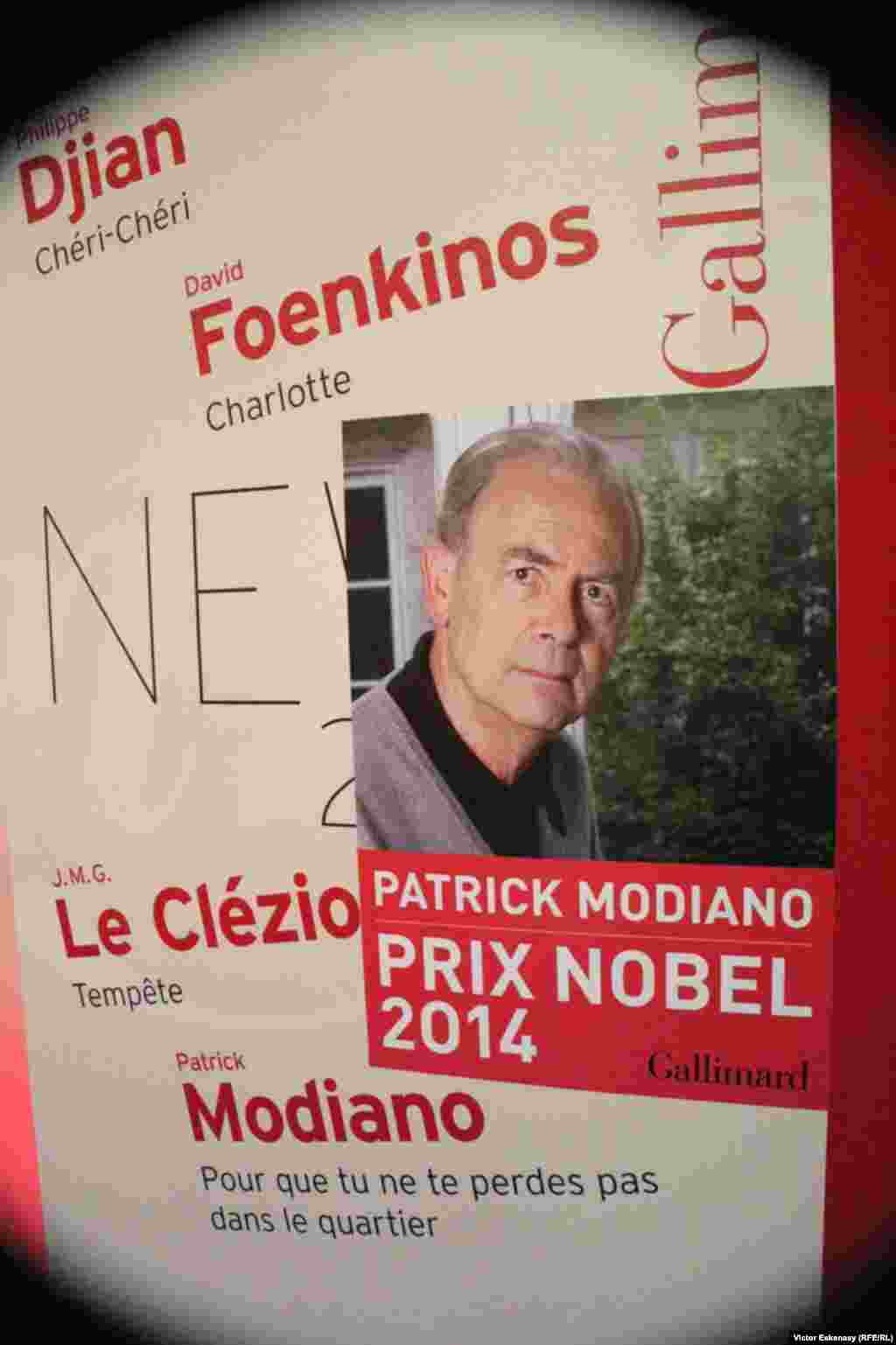 Editions Gallimard o zi după anunțarea Premiului Nobel pentru Literatură 2014... 