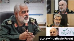 The commander of IRGC’s regional HQ in the south of Iran “Madineh”, Hamid Sarkheili and his provincial deputies Abazar Salari (Hormozgan), Hashem Ghiasi (Fars), and Ali Razmjou (Bushehr).