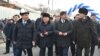 Мухаммедкалый Абылгазиев Ош шаарындагы оңдоп-түздөөдөн өткөн Аскар Шакиров көчөсүнүн ачылышында. 19-декабрь, 2019-жыл.