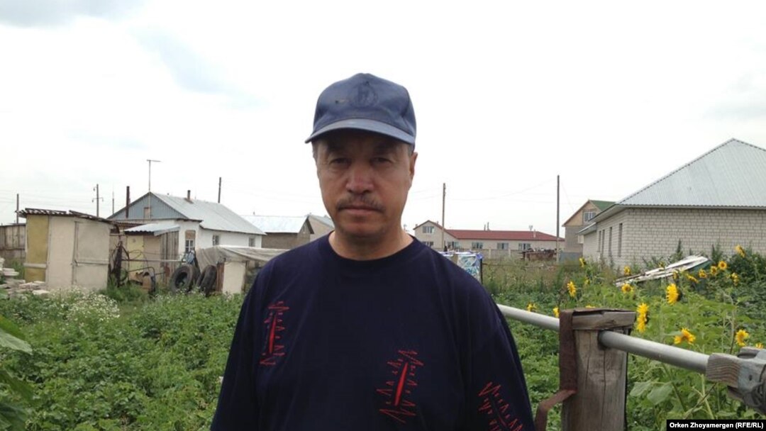 Кудамбай Есбердинов, житель села Коянды. Акмолинская область, 6 августа 2013 года.