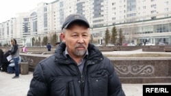 Белсенді Есенбек Өктешбаев. Астана, 7 сәуір 2015 жыл.