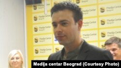 According to RSF, N1 reporter Miodrag Sovilj is "currently the target of an unprecedented explosion of public anger stirred up by the president's allies and pro-government media." (file photo)