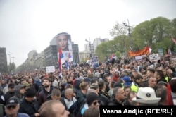 Акции протеста в Сербии, апрель 2019
