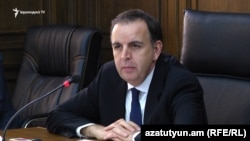 Armenian Deputy Foreign Minister Karen Nazarian (file photo)