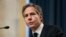 U.S. -- Antony Blinken, speaks during his confirmation hearing to be Secretary of State before the U.S. Senate Foreign Relations Committee at the U.S. Capitol in Washington, January 19, 2021