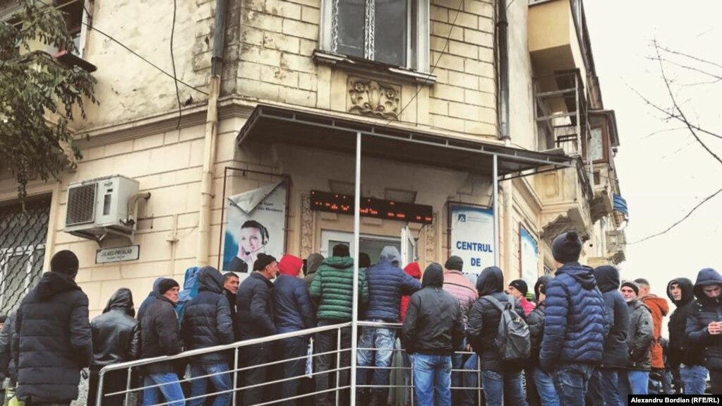 La Agenția Forței de Lucru la Chișinău
