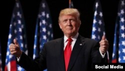 دونالد ترامپ، رییس جمهور منتخب آمریکا 