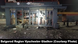 Последствия атаки дронов в городе Губкин Белгородской области, 4 января 2026 года