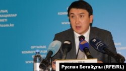 Энергетика вице-министрі Мағзұм Мырзағалиев. Астана, 7 желтоқсан 2015 жыл. 
