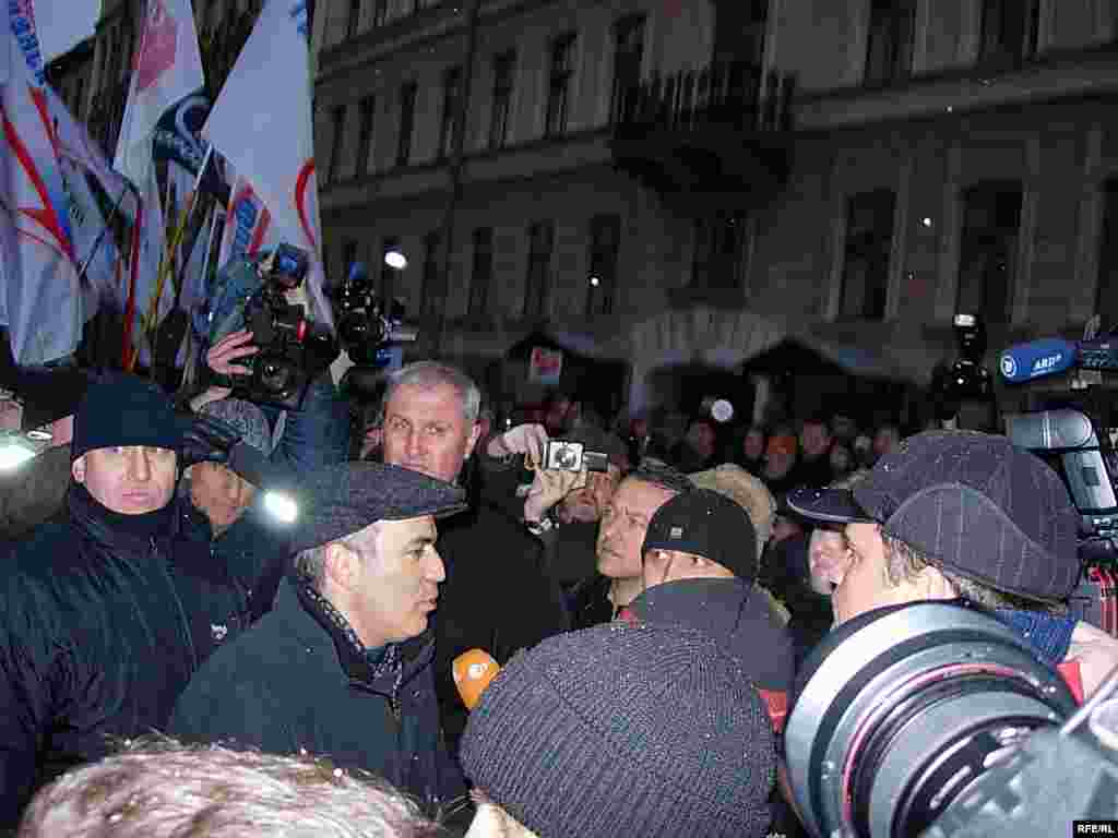 Лидер ОГФ Гарри Каспаров:"За нами правда, за нами будущее!"