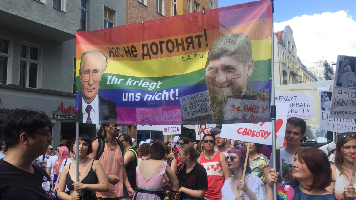 В гей-параде в Берлине приняли участие больше 500 тысяч человек