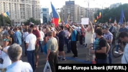 Duminică la protestul de la București