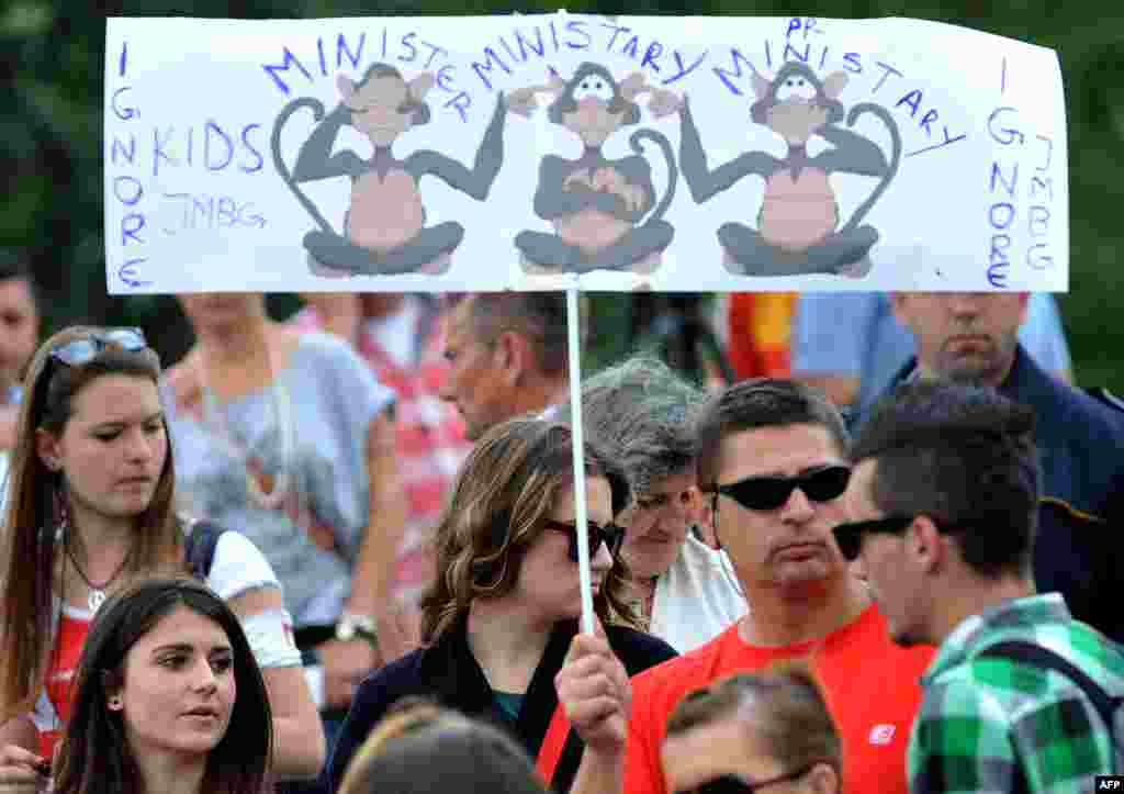 Sarajevo, 11. juni 2013. Foto: AFP / Elvis Barukčić 