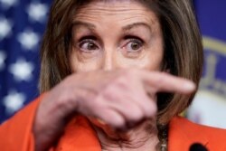 Nancy Pelosi, președinta Camerei Reprezentanților din Senat.