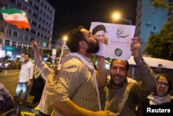 Сторонник Ибрагима Раиси. Тегеран, 17 мая