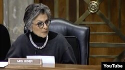 U.S. Senator Barbara Boxer (Democrat-California) has said a rejection of the deal would be "a victory for Iranian hard-liners and would accelerate their ability to obtain a nuclear weapon."