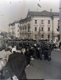 На улице Сарова, 1960-е гг