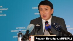Энергетика вице-министрі Мағзұм Мырзағалиев. Астана, 7 желтоқсан 2015 жыл.