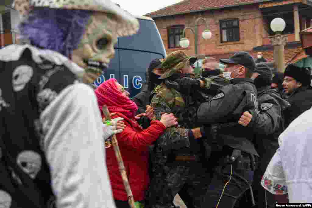 Між учасниками й поліцією відбулися сутички, але обійшлося без постраждалих