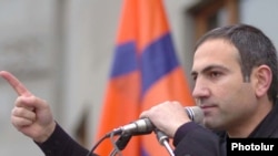 Armenia -- Nikol Pashinian, a jailed opposition leader and the editor of the "Haykakan Zhamanak" daily.