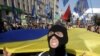 PHOTO GALLERY: Protest Erupts Outside Ukrainian Parliament