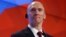 Carter Page speaks before an audience in Moscow on December 12, 2016.