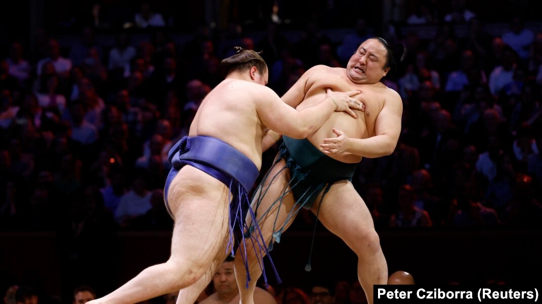 『The SUMOU』 Yavhusishyn Danylo: Ukrainian refugee who fled war wins top sumo