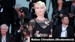 Кацярына Шульга. Вэнэцыянскі кінафэстываль, 2017 год. 