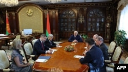 Сустрэча Лукашэнкі з амэрыканскай дэлегацыяй. 19 сакавіка 2026