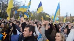 Donetsk: "Bize rus kömegi gerek däl"