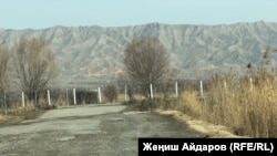 Баткен облусу. Кыргыз-тажик чек арасы