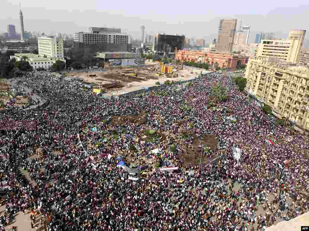 Veliki protestni ¨milionski marš ¨, Kairo, 01.02.2011. Foto: AFP / Khaled Desouki 