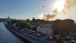 Explosions Rock Moscow As Fireworks Warehouse Burns