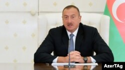 الهام علییف رئیس جمهور آذربایجان