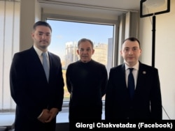 С Тьерри Мариани встретились представители «Грузинской мечты» – Вако Турнава и Георгий Чакветадзе