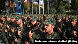 Iran -- Police Special forces gathering in Tehran on Saturday October 1, 2016.