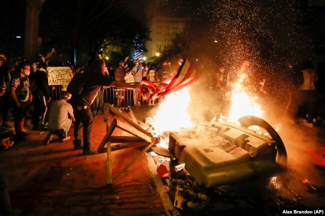 Protest în Washington.